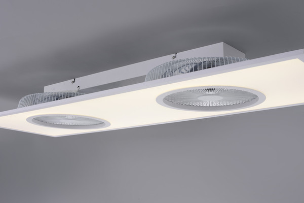 JUST LIGHT FLAT-AIR LED Deckenleuchte CCT Dimmbar 24W weiss 14643-16