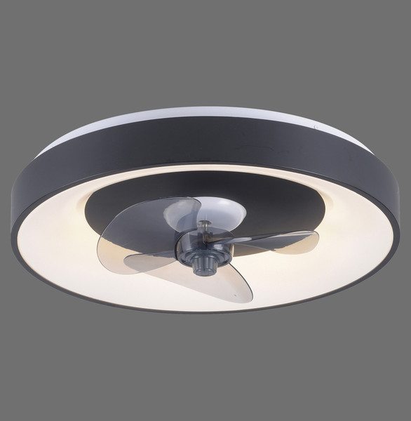 JUST LIGHT VENIKA LED Deckenleuchte CCT Dimmbar 36W schwarz 14644-18