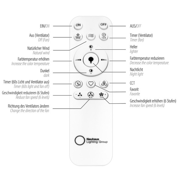 JUST LIGHT VENIKA LED Deckenleuchte CCT Dimmbar 36W schwarz 14644-18