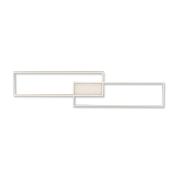 JUST LIGHT ASMIN LED Deckenleuchte CCT Dimmbar 24W 3-fach stahl 14711-55