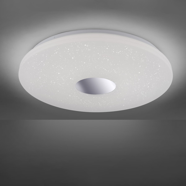JUST LIGHT LAVINIA LED Deckenleuchte Warmweiss 40W chrom IP44 14822-17