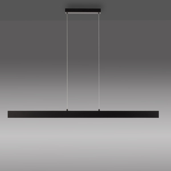 JUST LIGHT DRITTO LED Pendelleuchte Warmweiss 25W schwarz 15061-18