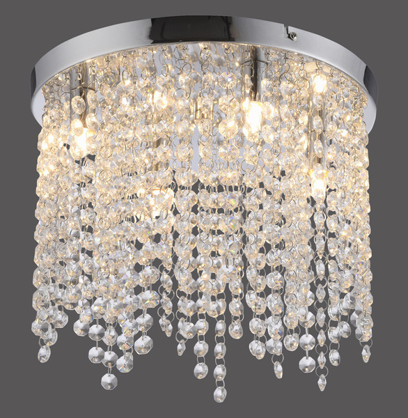 JUST LIGHT KULUNKA Kronleuchter G9 max. 5W 4-fach chrom 15064-17