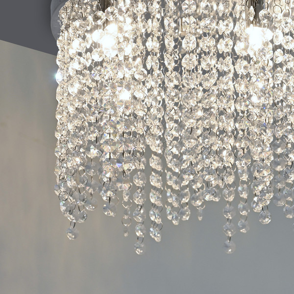 JUST LIGHT KULUNKA Kronleuchter G9 max. 5W 4-fach chrom 15064-17