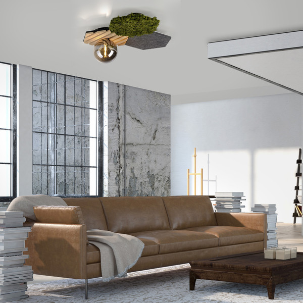 JUST LIGHT GERDA HEX Deckenleuchte G9 max. 5W multicolor 15199-70
