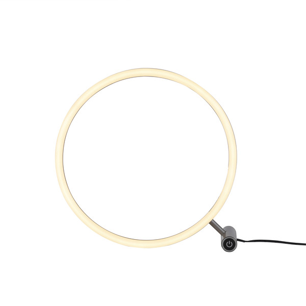 JUST LIGHT RITUS LED Tischleuchte Warmweiss Dimmbar 11,5W aluminium 15390-95