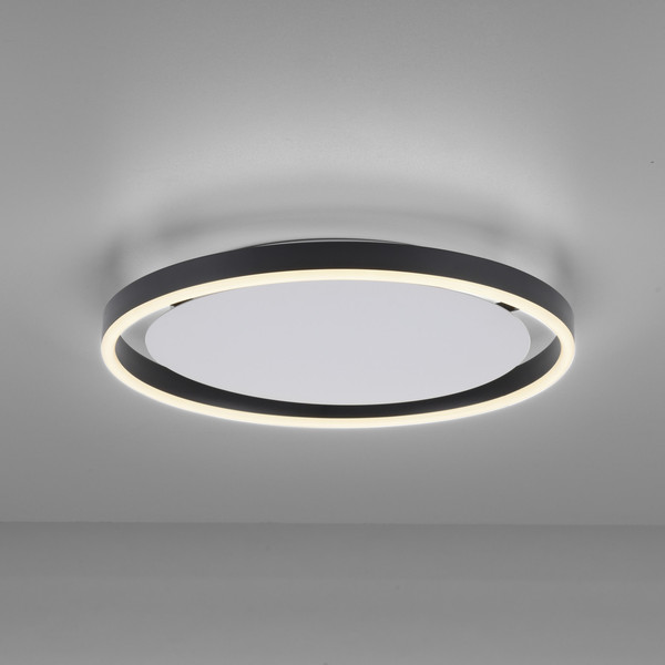 JUST LIGHT RITUS LED Deckenleuchte Warmweiss Dimmbar 20W anthrazit 15391-13