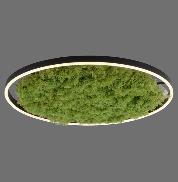 JUST LIGHT GERDA RITUS LED Deckenleuchte Warmweiss Dimmbar 28W moos 15392-66