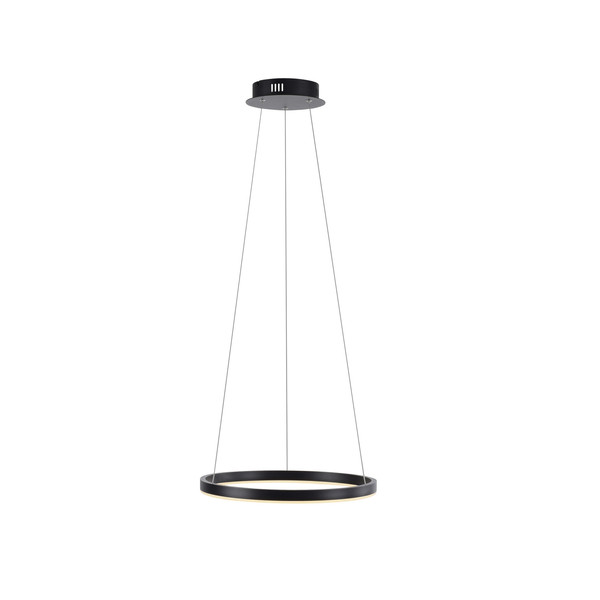 JUST LIGHT RITUS LED Pendelleuchte Warmweiss Dimmbar 20W anthrazit 15393-13