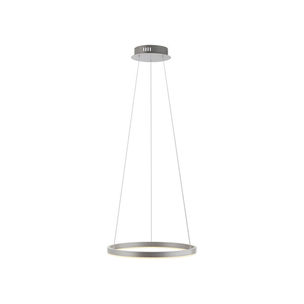 JUST LIGHT RITUS LED Pendelleuchte Warmweiss Dimmbar 20W aluminium 15393-95