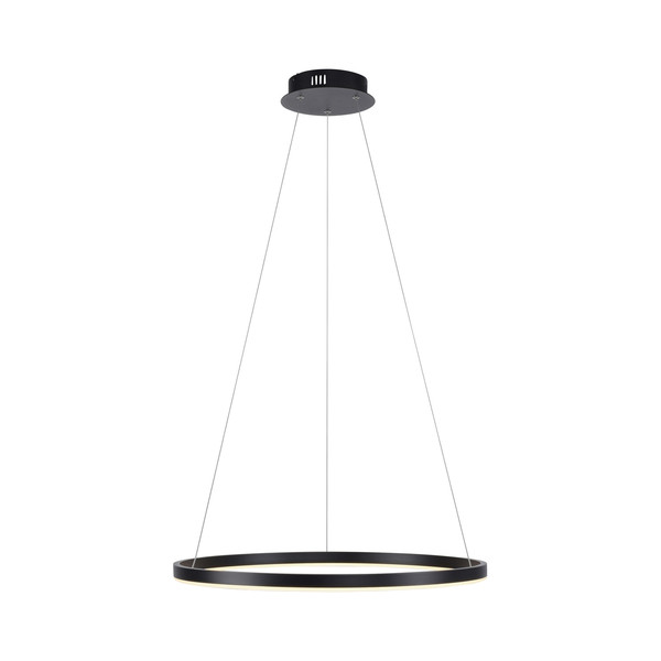 JUST LIGHT RITUS LED Pendelleuchte Warmweiss Dimmbar 28W anthrazit 15394-13