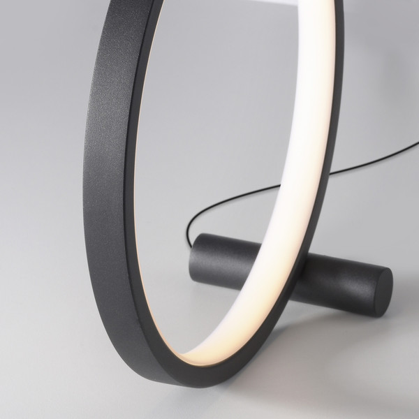JUST LIGHT MINI RITUS LED Tischleuchte Warmweiss 10,5W schwarz 15395-18