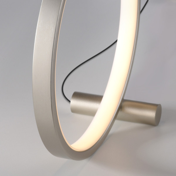 JUST LIGHT MINI RITUS LED Tischleuchte Warmweiss 10,5W silber 15395-21