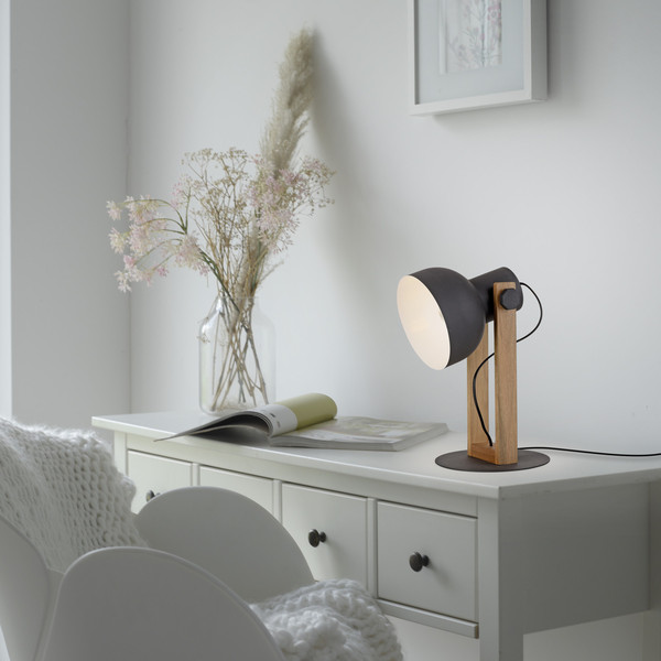 JUST LIGHT CUP 2.0 Tischleuchte E27 max. 60W schwarz 15746-18