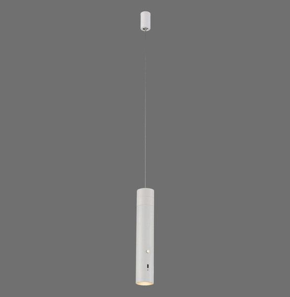 JUST LIGHT ATTACH LED AKKU-Pendelleuchte Warmweiss Dimmbar 3W weiss 18281-16