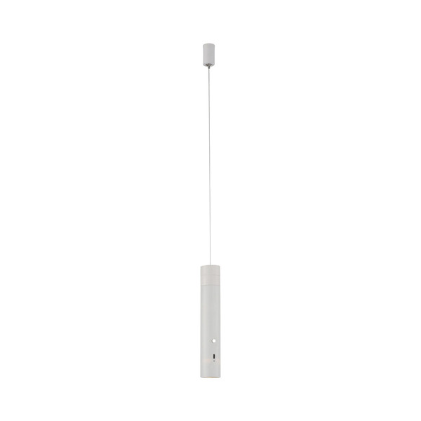 JUST LIGHT ATTACH LED AKKU-Pendelleuchte Warmweiss Dimmbar 3W weiss 18281-16
