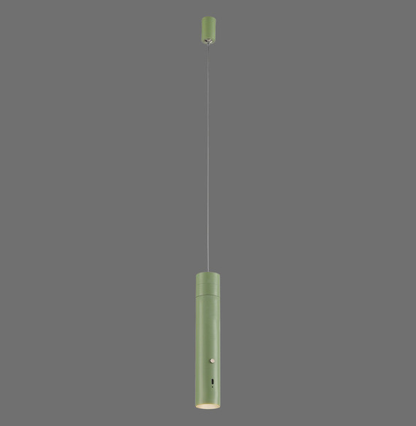 JUST LIGHT ATTACH LED AKKU-Pendelleuchte Warmweiss Dimmbar 3W grün 18281-43