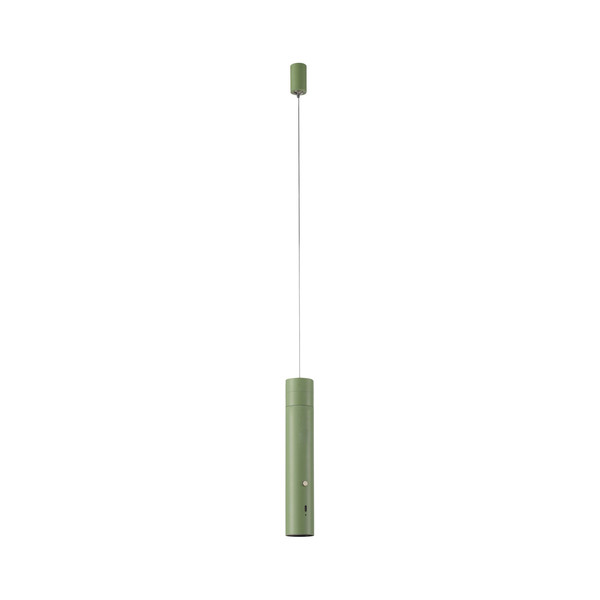 JUST LIGHT ATTACH LED AKKU-Pendelleuchte Warmweiss Dimmbar 3W grün 18281-43