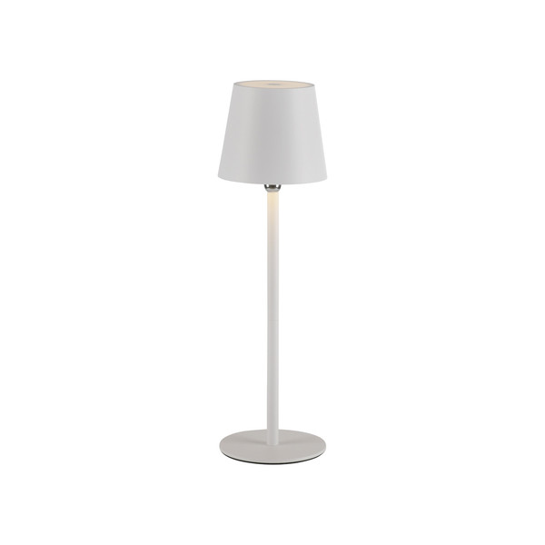 JUST LIGHT BOTERIA LED AKKU-Tischleuchte Warmweiss Dimmbar 2,5W weiss IP54 19251-16