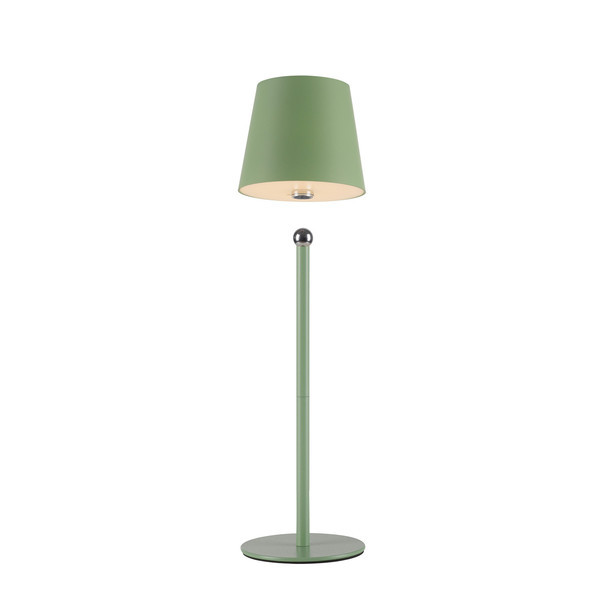 JUST LIGHT BOTERIA LED AKKU-Tischleuchte Warmweiss Dimmbar 2,5W grün IP54 19251-43