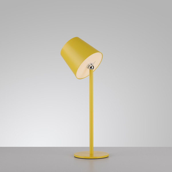 JUST LIGHT BOTERIA LED AKKU-Tischleuchte Warmweiss Dimmbar 2,5W gelb IP54 19251-81