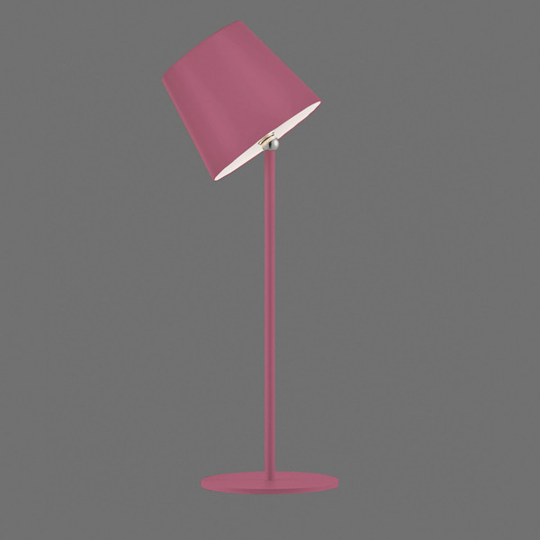 JUST LIGHT BOTERIA LED AKKU-Tischleuchte Warmweiss Dimmbar 2,5W pink IP54 19251-87