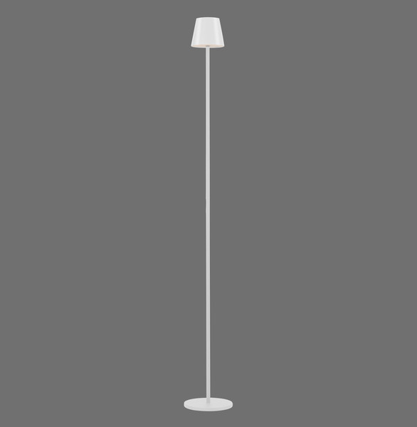 JUST LIGHT EURIA LED AKKU-Stehleuchte Warmweiss Dimmbar 2,5W weiss IP54 19252-16