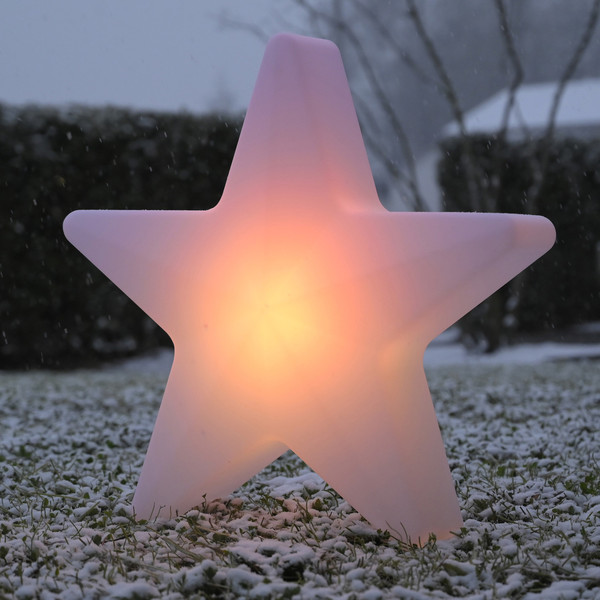 JUST LIGHT AKKU STAR LED AKKU-Leuchte CCT Dimmbar 2W weiss IP44 19291-16