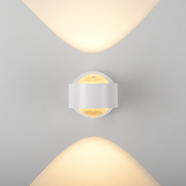 JUST LIGHT AKKU-CHIA LED AKKU-Wandleuchte Warmweiss Dimmbar 2W 2-fach weiss 19330-16