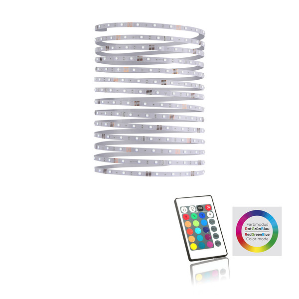 JUST LIGHT TEANIA LED Lichtstreifen RGB Dimmbar 19W multicolor 81215-70