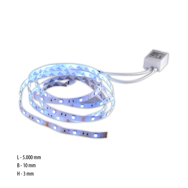 JUST LIGHT TEANIA LED Lichtstreifen RGB Dimmbar 19W multicolor 81215-70