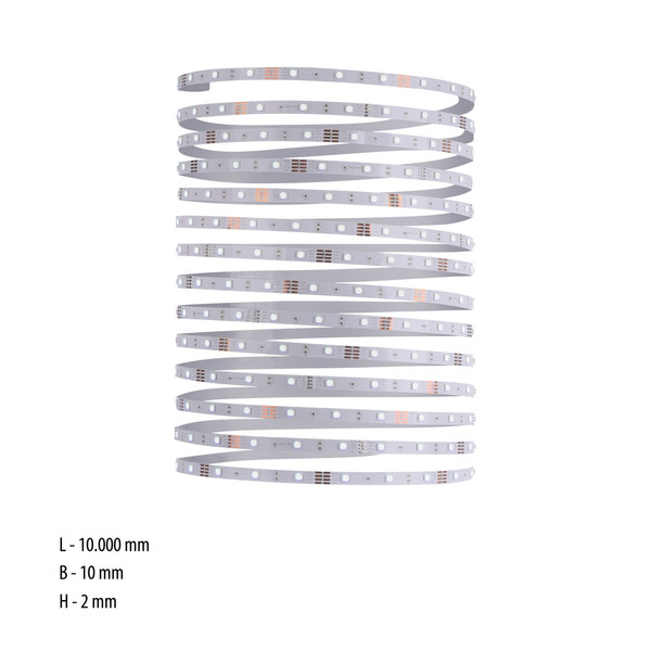 JUST LIGHT TEANIA LED Lichtstreifen RGB Dimmbar 24W multicolor 81219-70