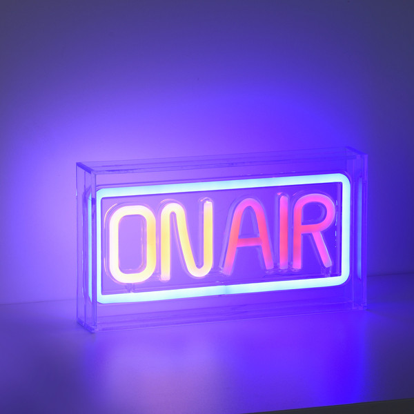 JUST LIGHT NEON-ON AIR LED Neon-LED-Bild Blau,weiss,rot 4W multicolor 85013-70