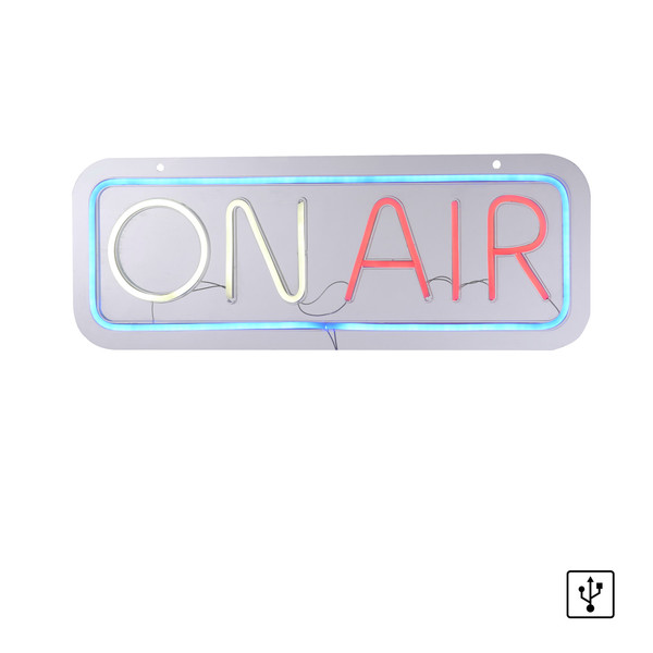 JUST LIGHT NEON-ON AIR LED Neon-LED-Bild Blau,weiss,rot 10W multicolor 85023-70