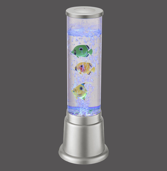 JUST LIGHT AVA LED Wassersäule RGB 0,6W 12-fach silber 85127-21