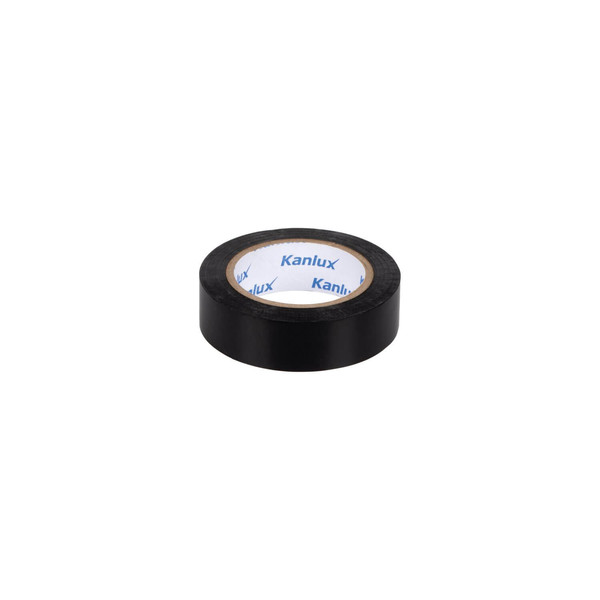 Kanlux Isolierband 1,6cm Schwarz 10m 1286