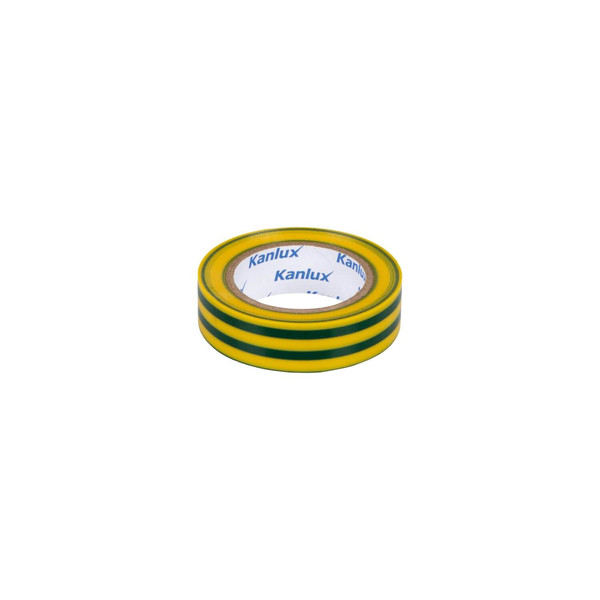 Kanlux Isolierband 1,6cm Gelb Grün 10m 1292