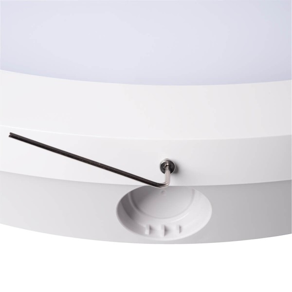 Kanlux LED- Deckenleuchte DABA PRO Weiß IP65 19064