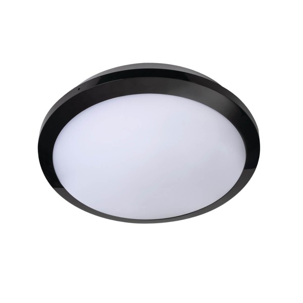 Kanlux LED- Deckenleuchte DABA PRO Schwarz IP65 19065