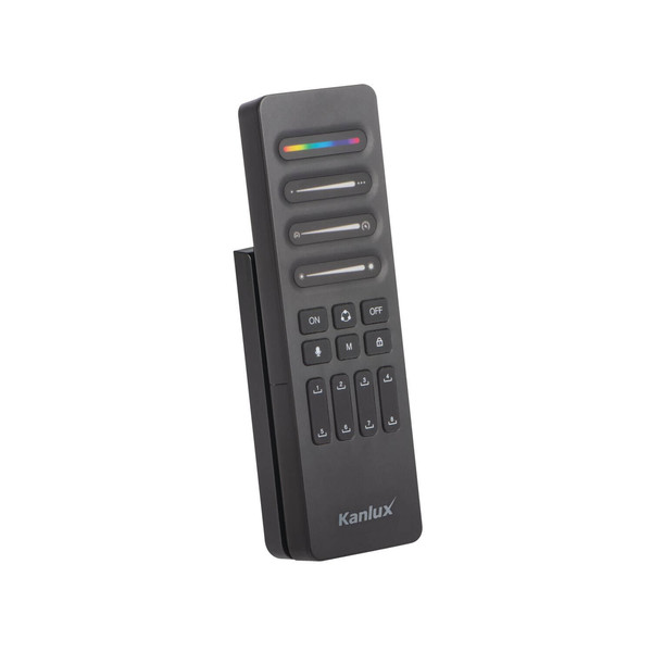 Kanlux Fernbedienung für LED Streifen Digital 4 Zonen Schwarz 22133