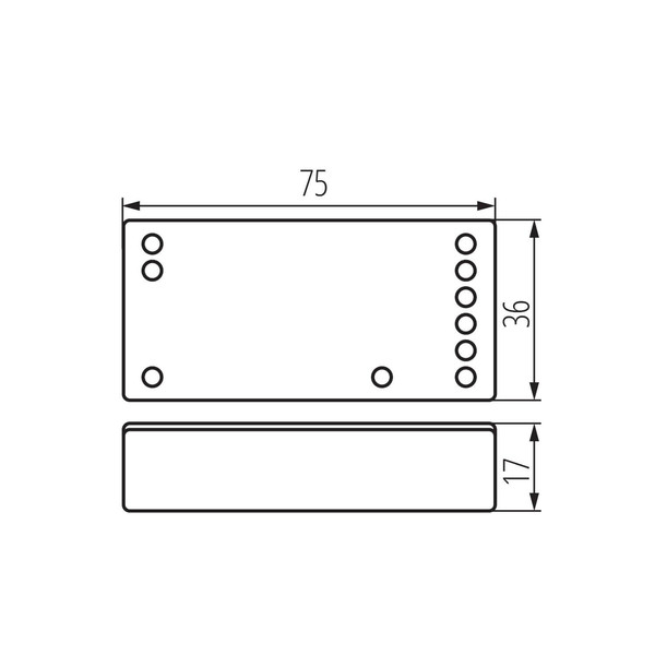 Kanlux Controller für LED Streifen 12V/24V Digital RGB+CCT Funk 22149