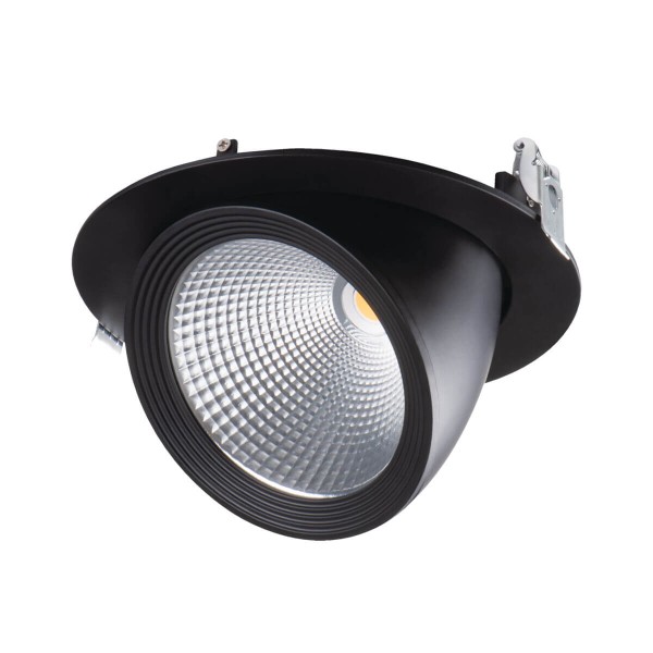 Kanlux Downlight, Einbauleuchte HIMA LED Schwarz 22842