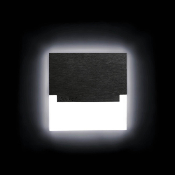 Kanlux LED Wandeinbauleuchte Sabik 0,8W neutralweiss 4000K Bewegungsmelder Edelstahl 23795