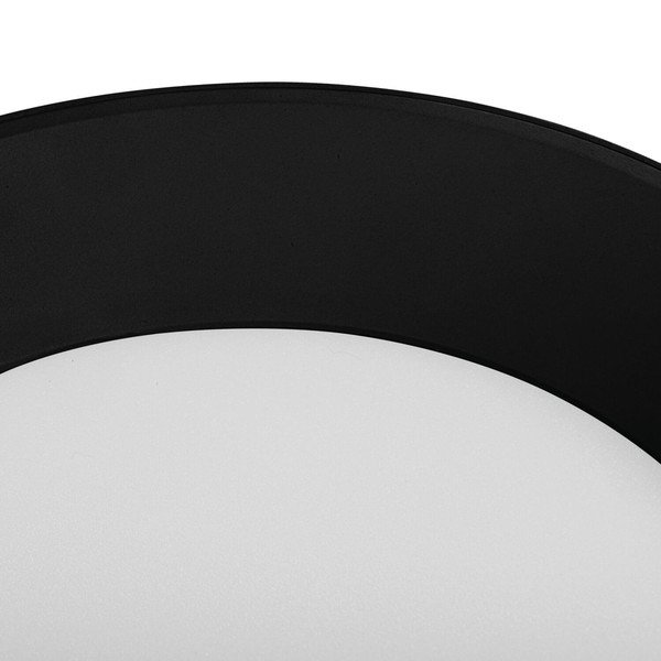 Kanlux LED Aufbaustrahler Sonor 6W CCT warm-/neutral-/tageslichtweiss 3000K/4000K/5700K Schwarz Aluminium Ø9cm 24365