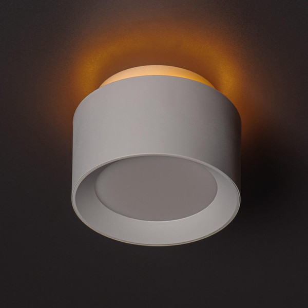 Kanlux LED Aufbaustrahler Sonor 12W CCT warm-/neutral-/tageslichtweiss 3000K/4000K/5700K Weiß Aluminium Ø14cm 24366