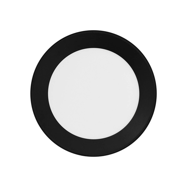 Kanlux LED Aufbaustrahler Sonor 12W CCT warm-/neutral-/tageslichtweiss 3000K/4000K/5700K Schwarz Aluminium Ø14cm 24367