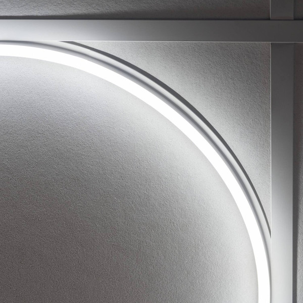Kanlux LED Panel Avar 40W neutralweiss 4000K Weiß Aluminium Ø59cm 26785