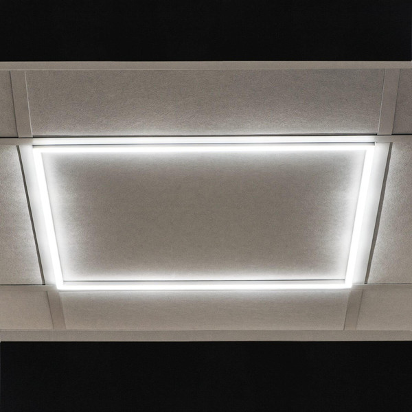 Kanlux LED Panel Avar 32W neutralweiss 4000K Weiß Aluminium 59x59cm 26788