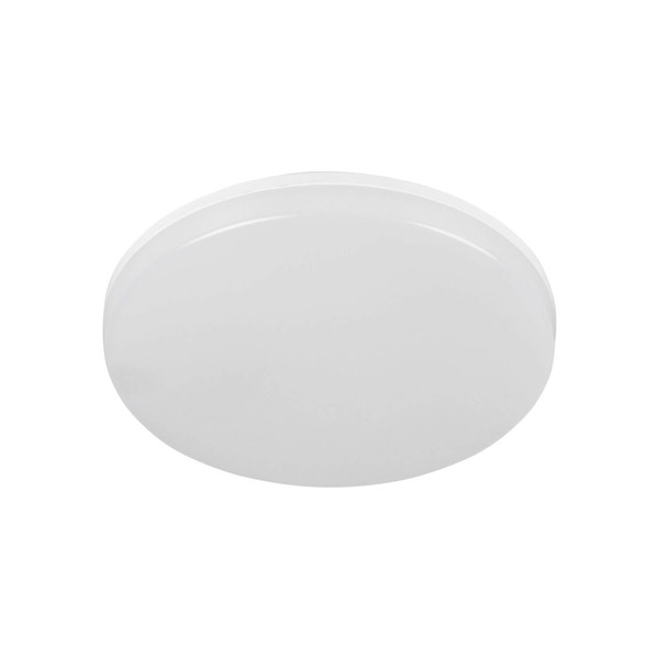 Kanlux LED Deckenleuchte Varso 20W einstellbar CCT warm-/neutral-/tageslichtweiss 3000K/4000K/6500K Bewegungsmelder IP54 Weiß Ø28cm 26987