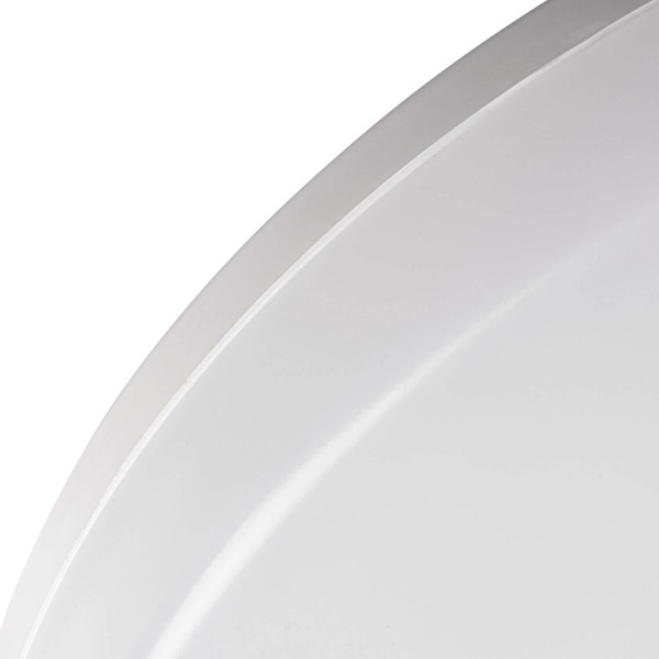 Kanlux LED Deckenleuchte Varso 30W einstellbar CCT warm-/neutral-/tageslichtweiss 3000K/4000K/6500K Bewegungsmelder IP54 Weiß Ø33cm 26988